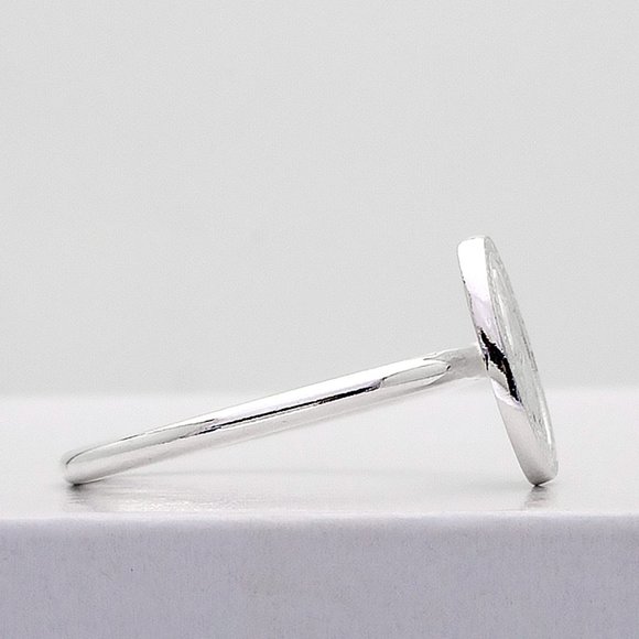 Holy Virgin Mary Miraculous Ring, 925 Sterling Silver Religious Ring Stamped 925 - Picture 8 of 9